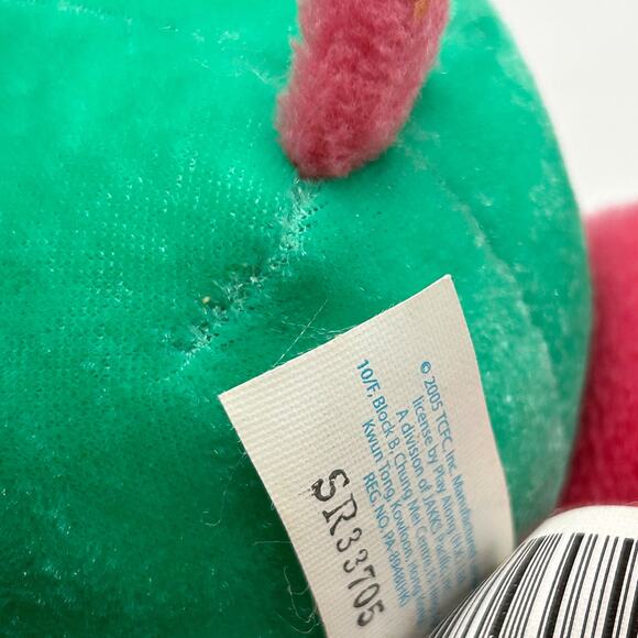 Plush Care Bears Secret Heart Lock Hoodie Pink Stuffed 2005 Vintage Rare - Picture 4 of 5